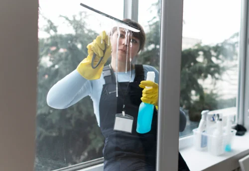 Nettoyage de vitres intérieures et extérieures à Froberville